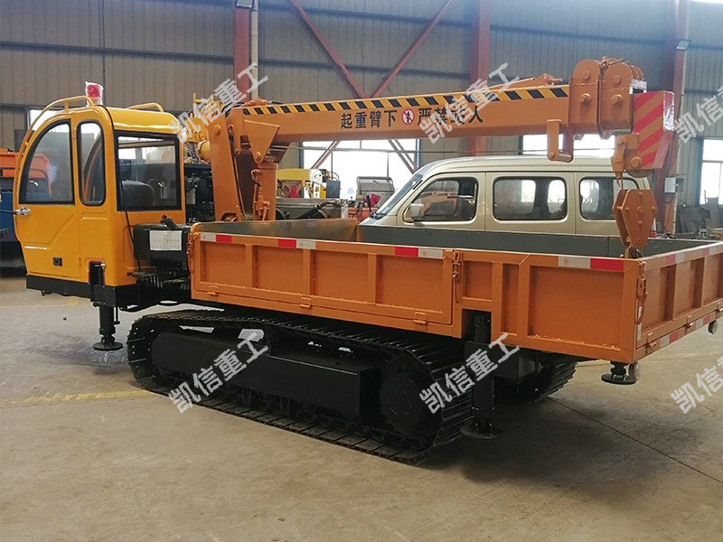 鋼履帶隨車(chē)吊